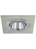 Liteline AT3XA02S-CL-AL - 3½″ Clear Reflector with Aluminum Square Trim Ring - For MR16, GU10 or HR16 Liteline AT3XA02S-CL-AL - 3½″ Clear Reflector with Aluminum Square Trim Ring - For MR16, GU10 or HR16